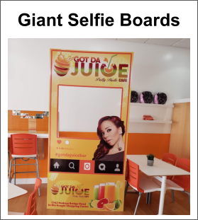 Giant Selfie Boards